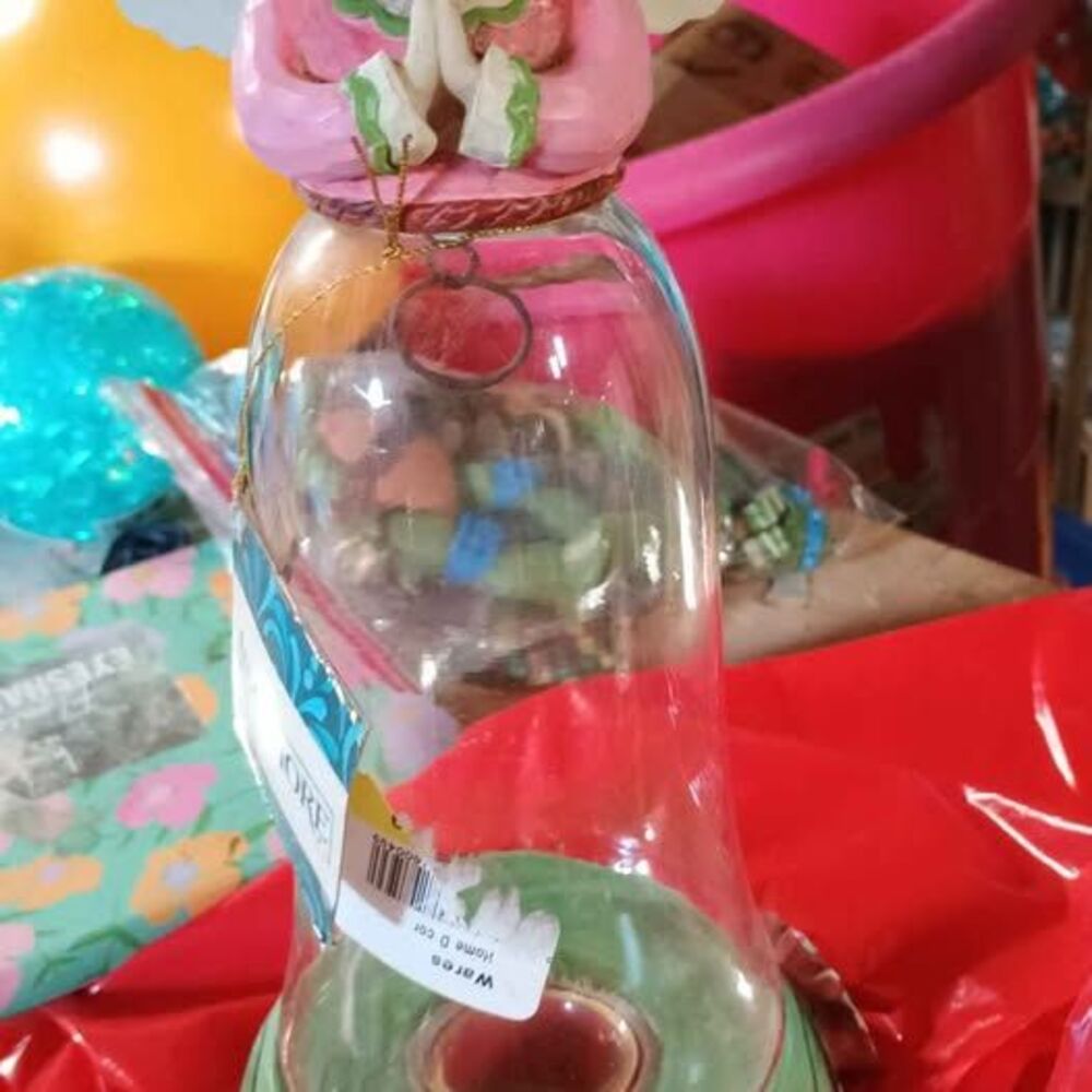 Jim Shore Angel Hummingbird Feeder